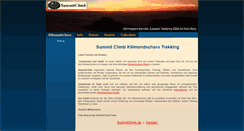 Desktop Screenshot of kilimanjaro.summitclimb.de